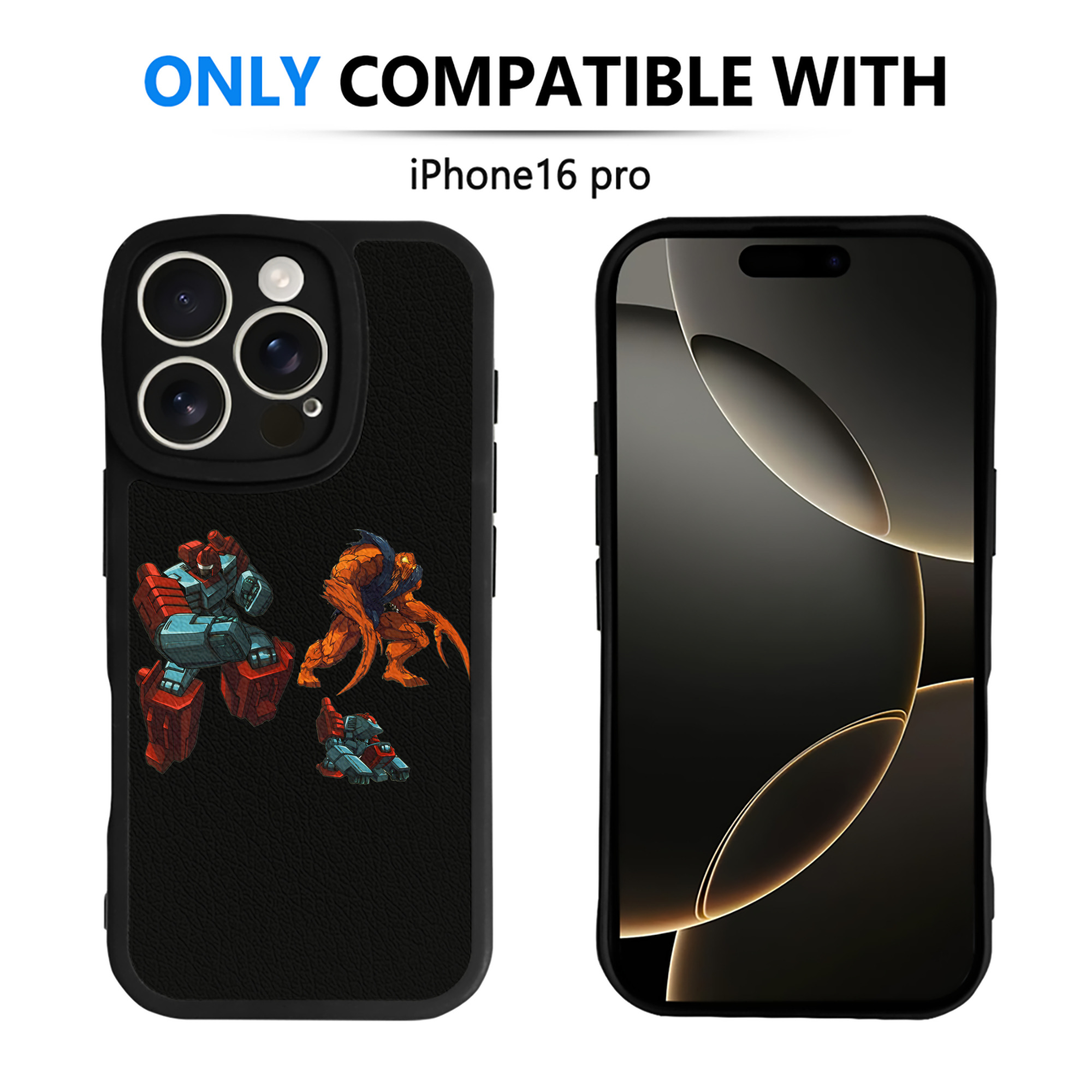 （画像用）  【iPhone 16シリーズ対応】シリコンスマホケース（レザー調） 材質：シリコン